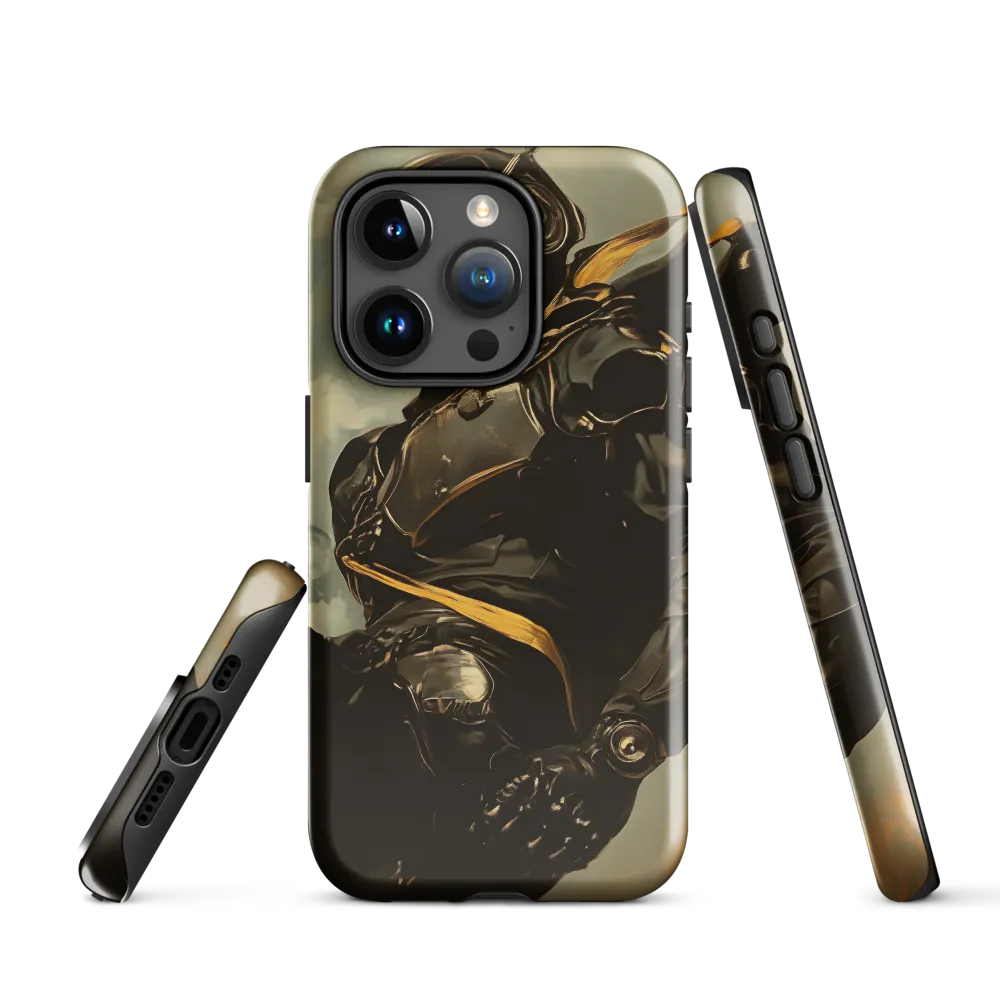 Ethereal Explorer: The Enigmatic Astronaut | Phone Case |  15 Pro | Tough Case | Glossy