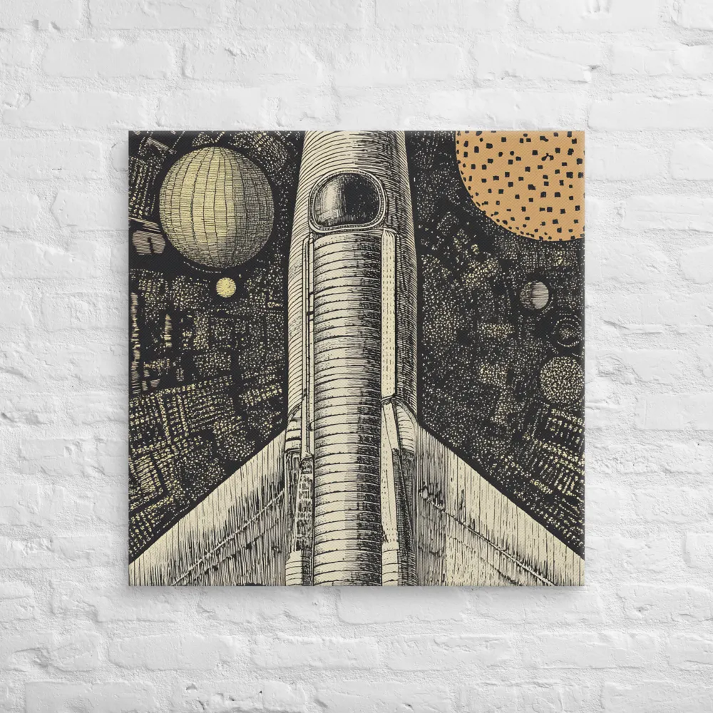 Voyage to the Unknown | Canvas | 30″×30″