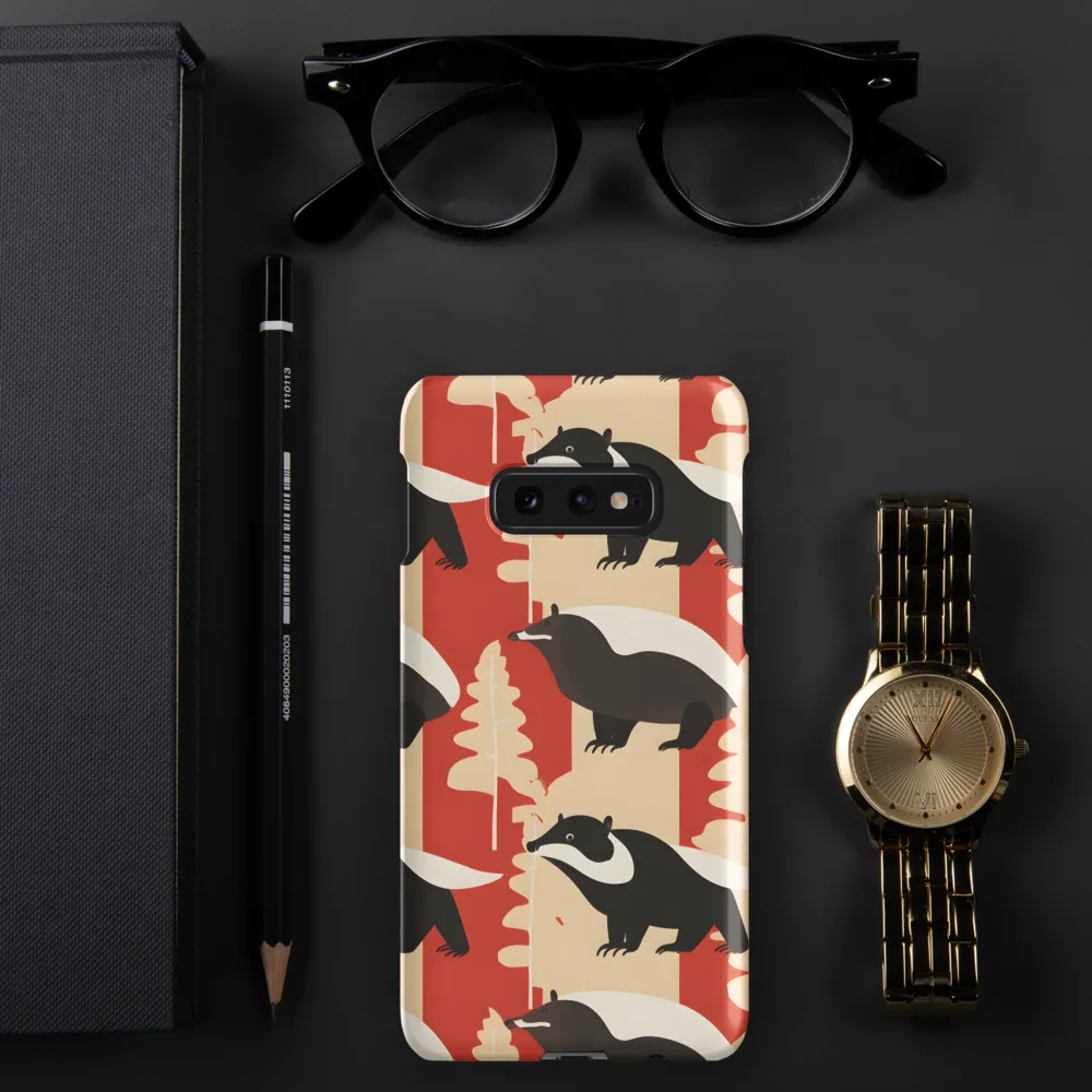 Wildlife Pattern: The Badger Tale