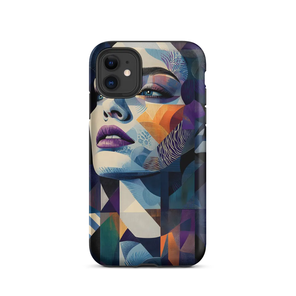 Fragmented Mystery: A Modern Portrait
