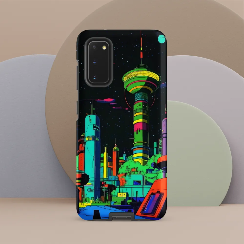 Neon Dreams: A Futuristic Cityscape