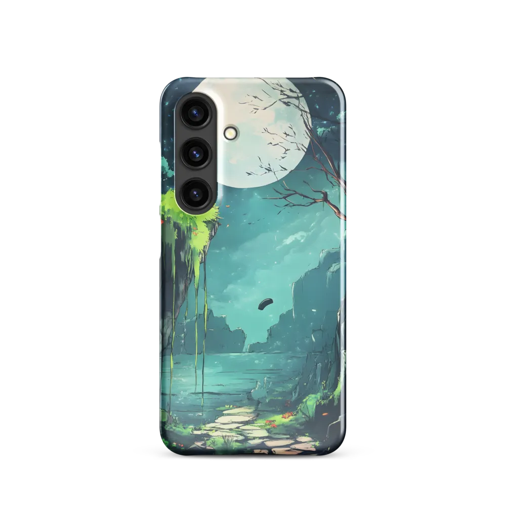 Moonlit Serenity: A Fantastical Landscape