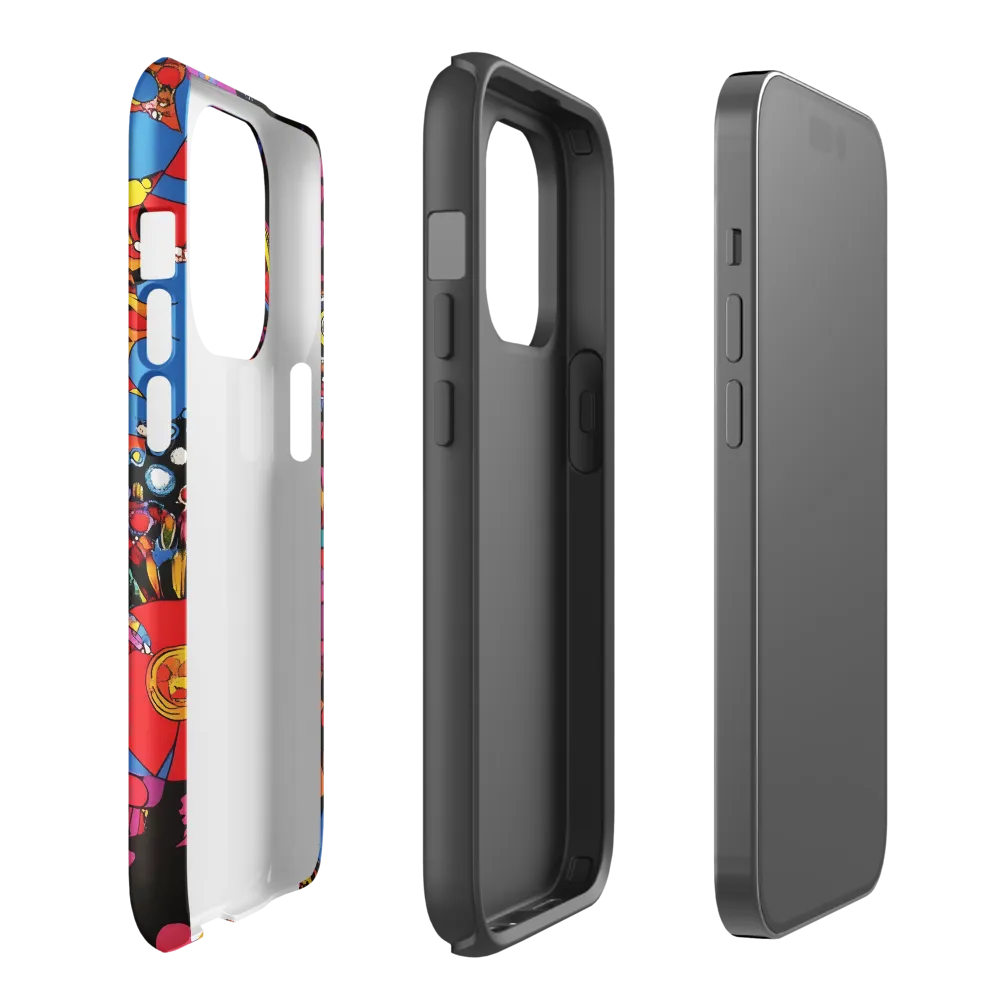 Cosmic Kaleidoscope | Phone Case |  14 Pro | Tough Case | Glossy