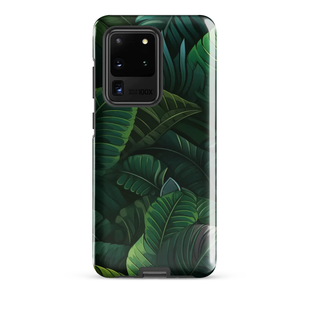 Lush Canopy: A Tropical Foliage Study