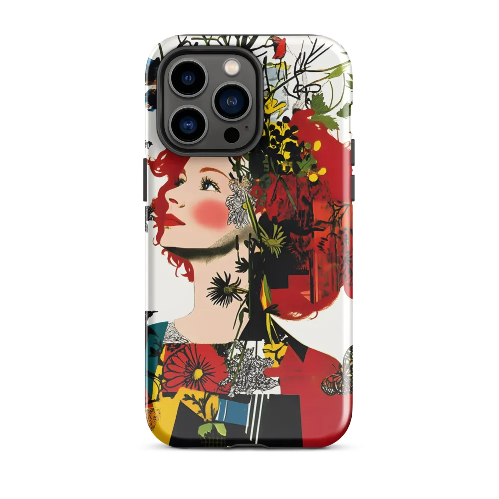 Floral Dreams | Phone Case |  14 Pro Max | Tough Case | Glossy