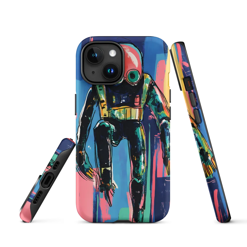 Diver in Vibrant Motion