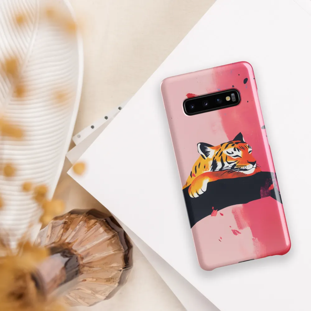 Serenity in Stripes | Phone Case |  S10 Plus | Snap Case | Glossy