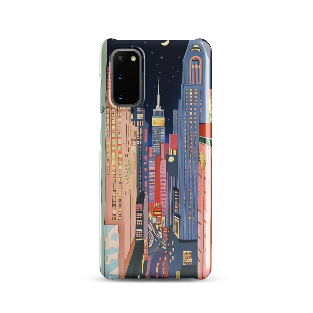 Urban Dreamscape: A Pop Art Night | Phone Case |  S20 | Snap Case | Glossy