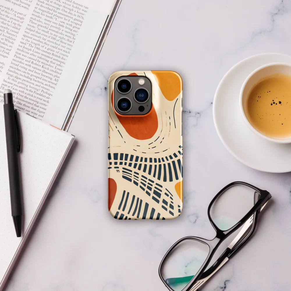Urban Patterns in Harmony | Phone Case |  14 Pro | Snap Case | Glossy