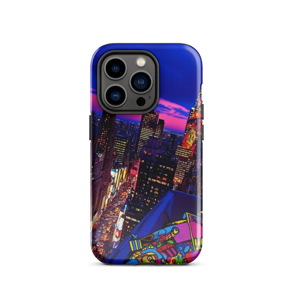 Neon Twilight: A City in Vibrance