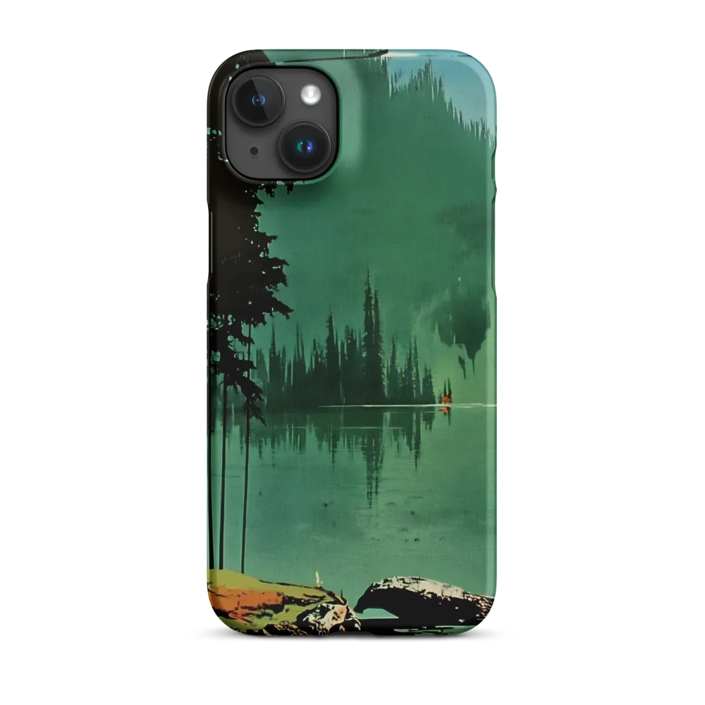 Serenity Reflected: A Tranquil Lake Scene