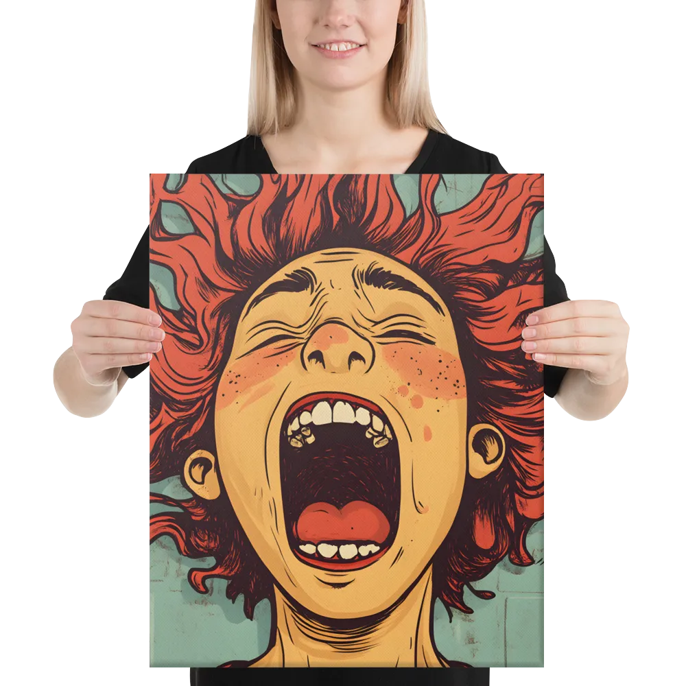 Fury Unleashed | Canvas | 16″×20″