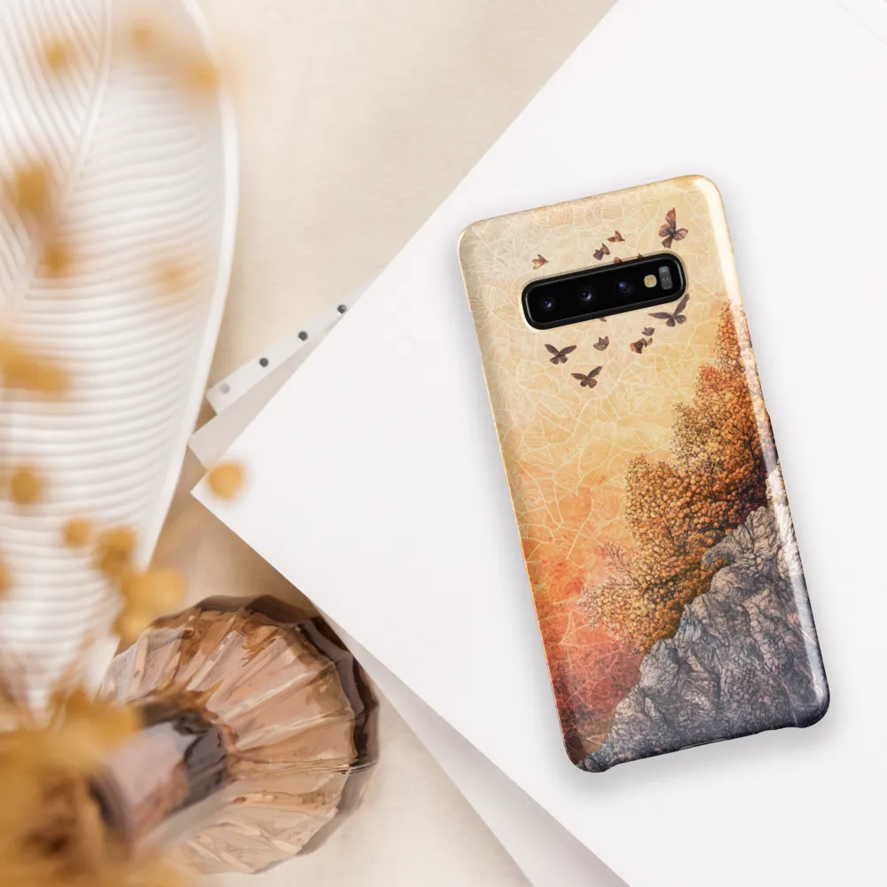 Fluttering Dreams of Serenity | Phone Case |  S10 Plus | Snap Case | Glossy