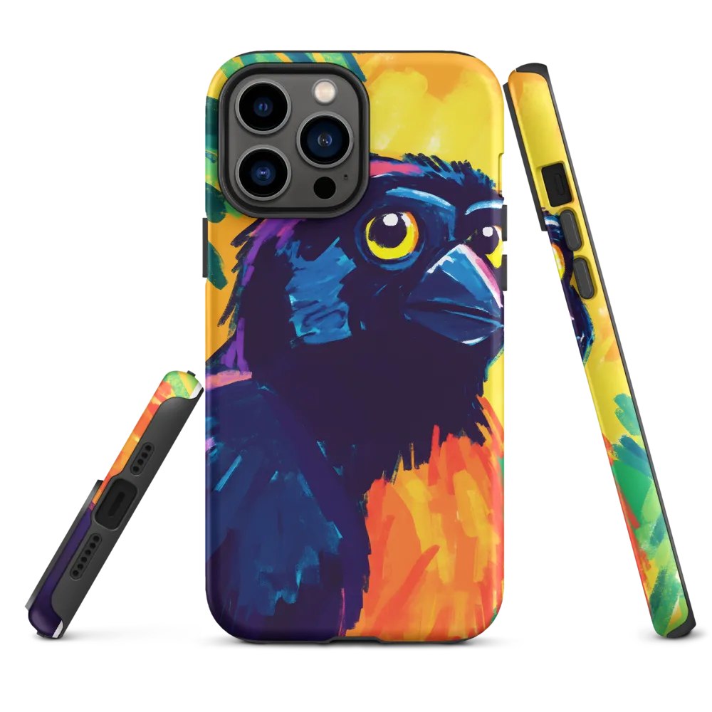 Vivid Avian Encounter