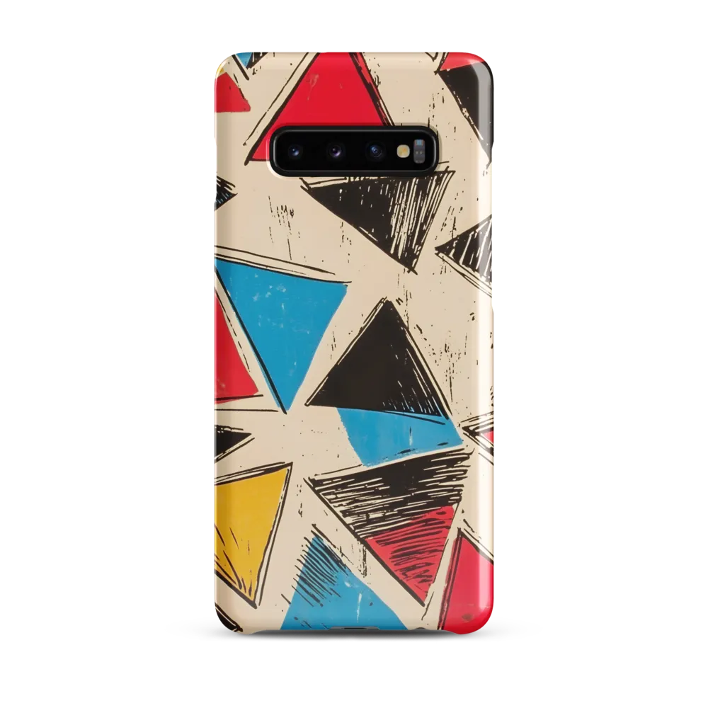 Vibrant Geometry | Phone Case |  S10 Plus | Snap Case | Glossy