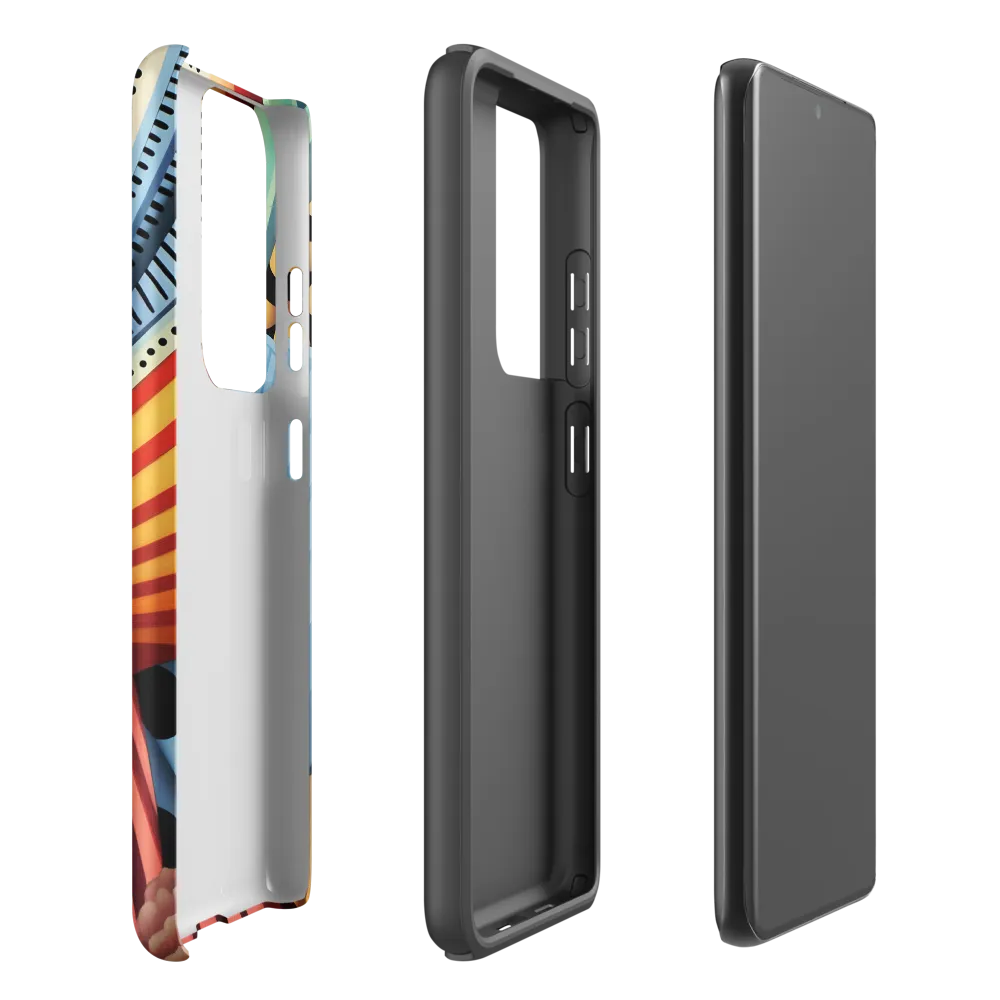 Symphony of Shapes | Phone Case |  S21 Ultra | Tough Case | Matte