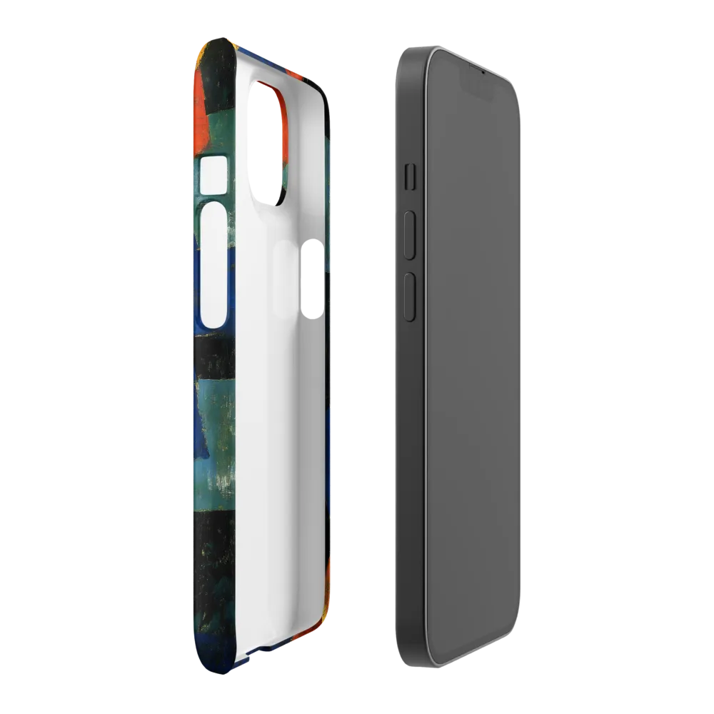 Dynamic Geometry in Color | Phone Case |  14 | Snap Case | Matte