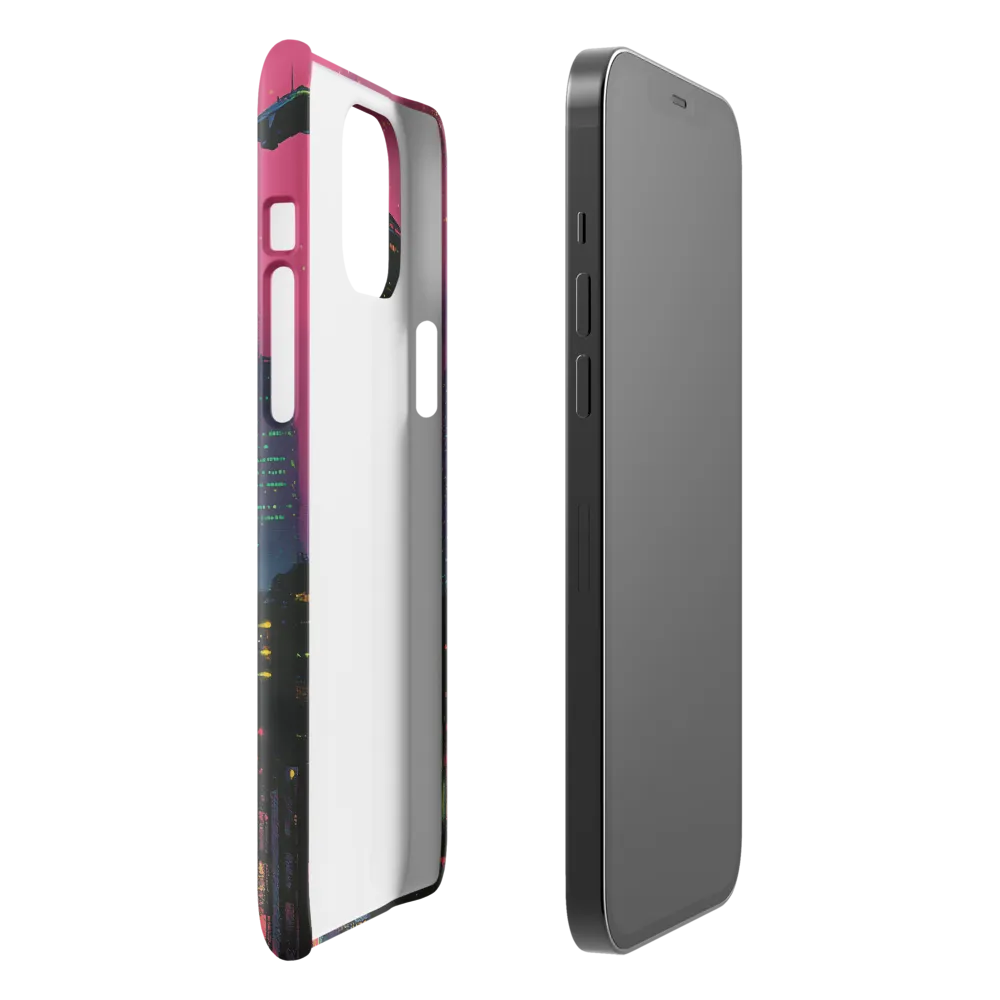 Encounter Above Neon Heights | Phone Case |  12 Pro Max | Snap Case | Glossy