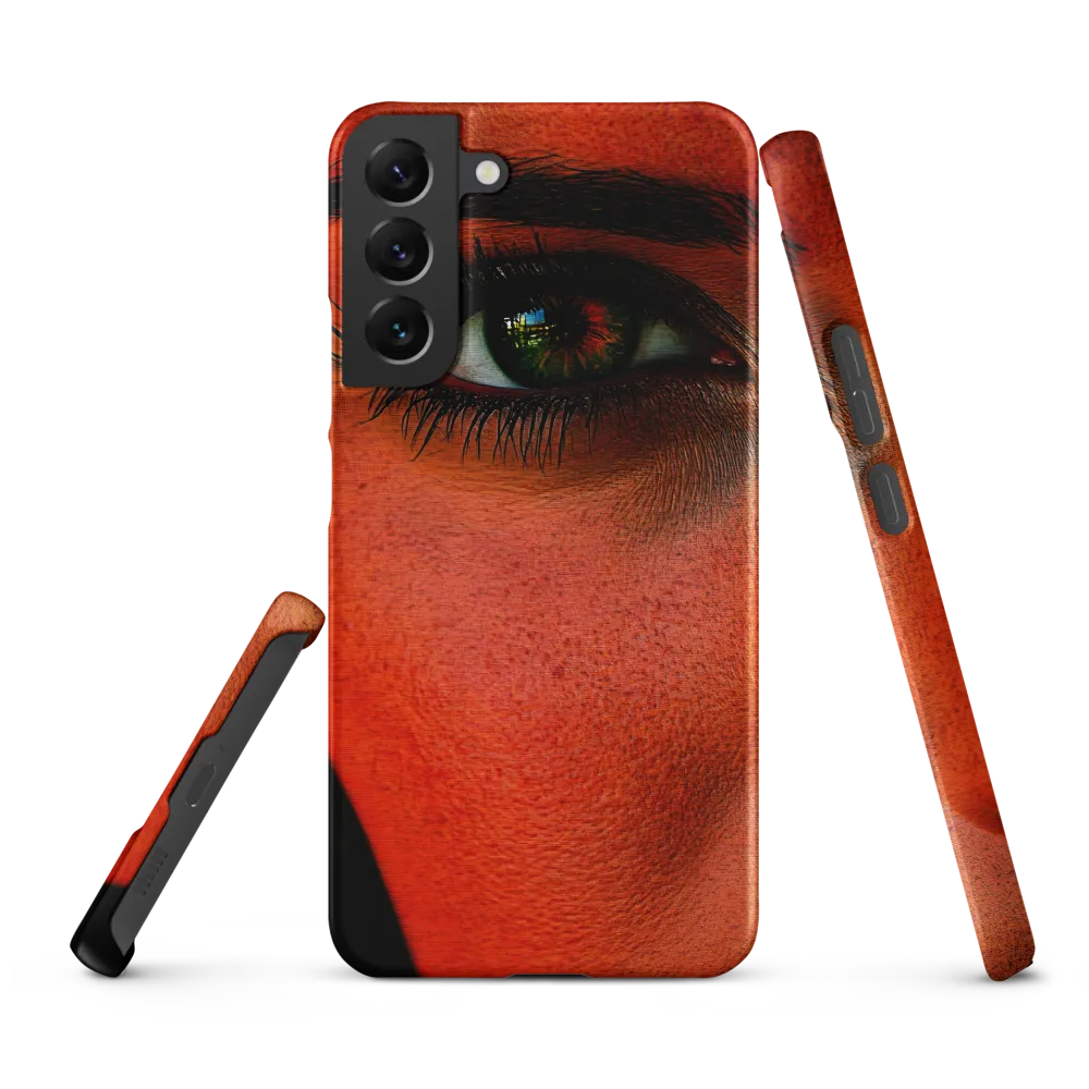 Gaze of Intensity | Phone Case |  S22 Plus | Snap Case | Matte