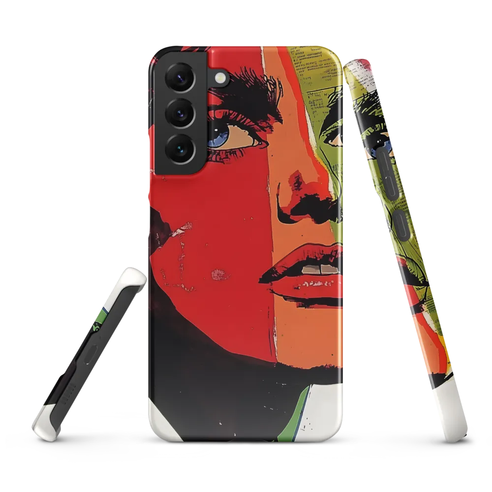 Vibrant Expressions: A Pop Art Portrait