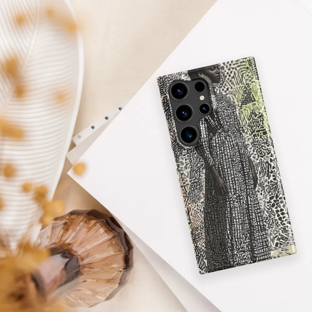 Elegance in Abstract Patterns | Phone Case |  S24 Ultra | Snap Case | Matte