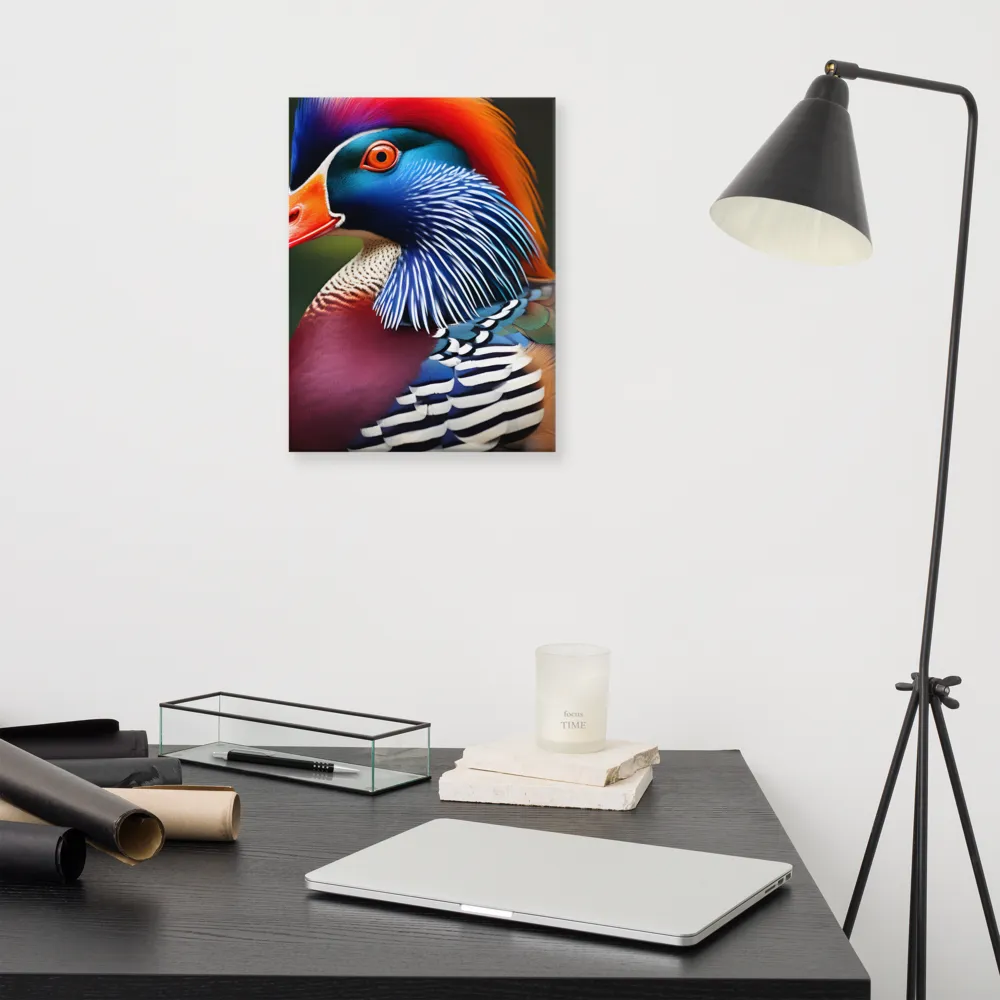 The Majestic Mandarin | Canvas | 12″×16″