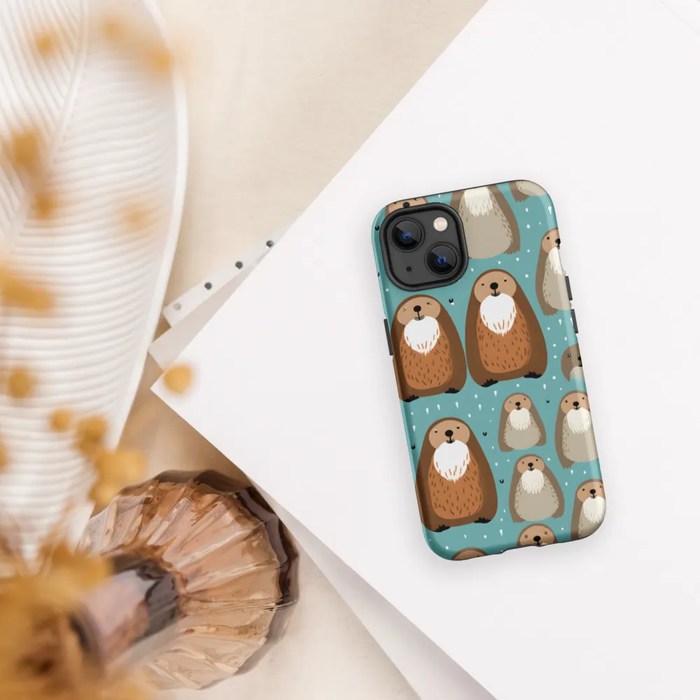 Whimsical Otter Pattern