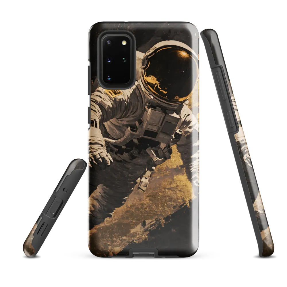 Beyond the Stars: An Astronaut's Journey | Phone Case |  S20 Plus | Tough Case | Glossy