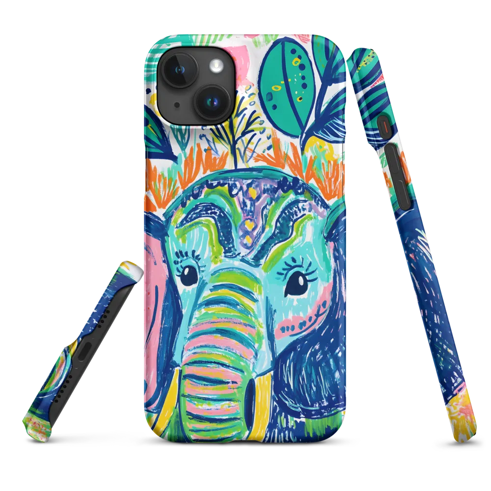 Whimsical Elephant Portrait