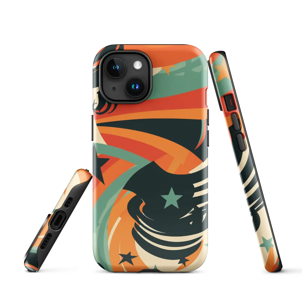 Swirls of Elegance | Phone Case |  15 | Tough Case | Glossy