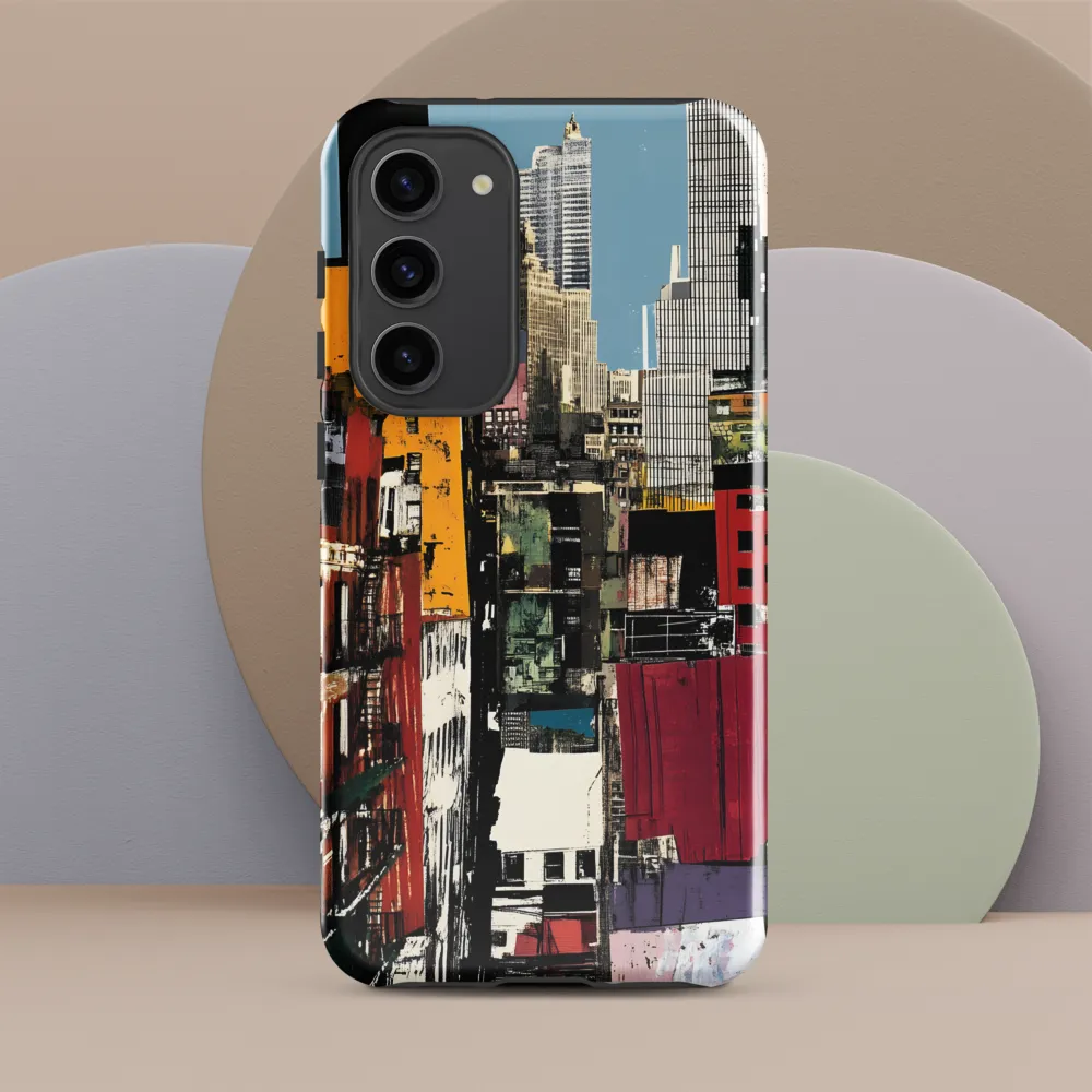 Urban Collage: A Vivid Cityscape