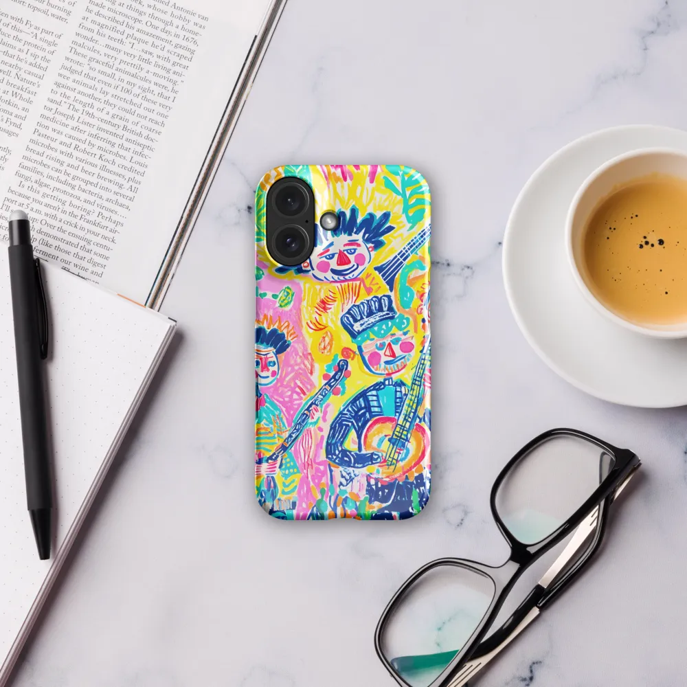 Joyful Duet: A Celebration of Music | Phone Case |  16 | Snap Case | Glossy