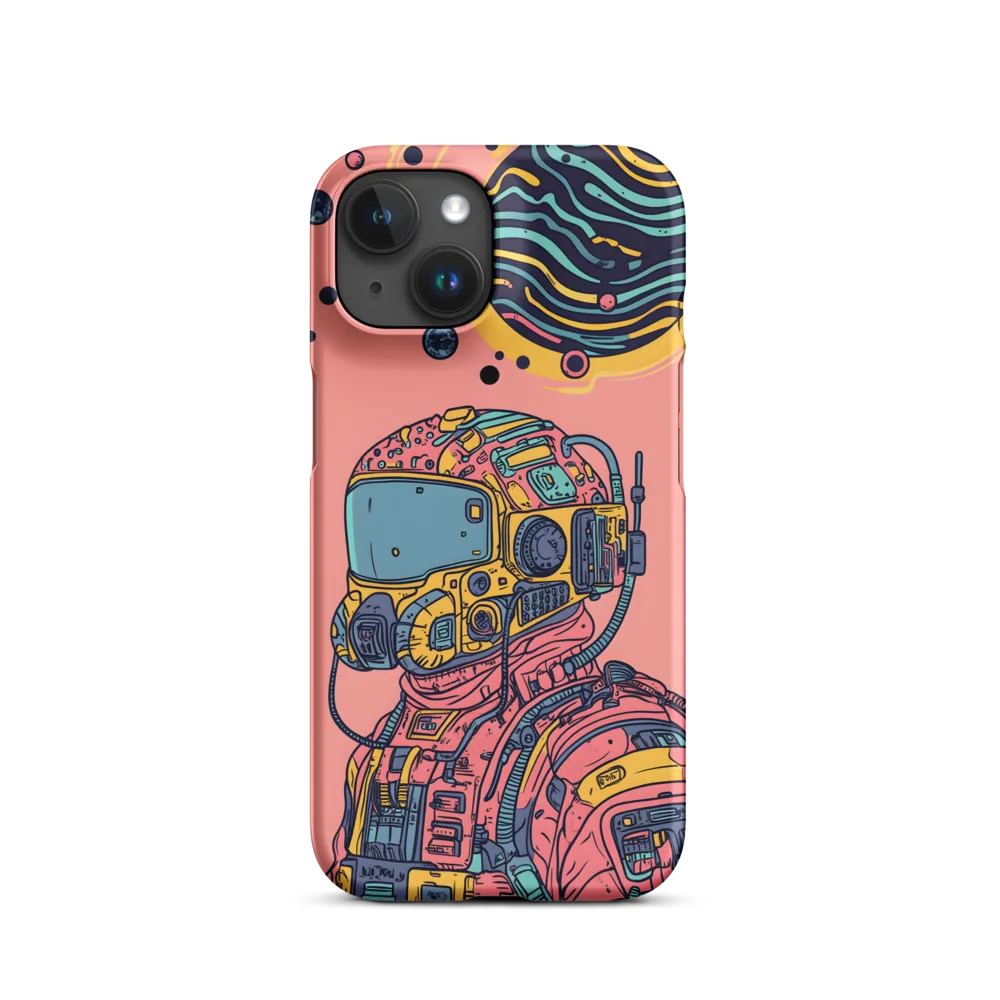 Exploration Beyond: A Digital Astronaut | Phone Case |  15 | Snap Case | Matte