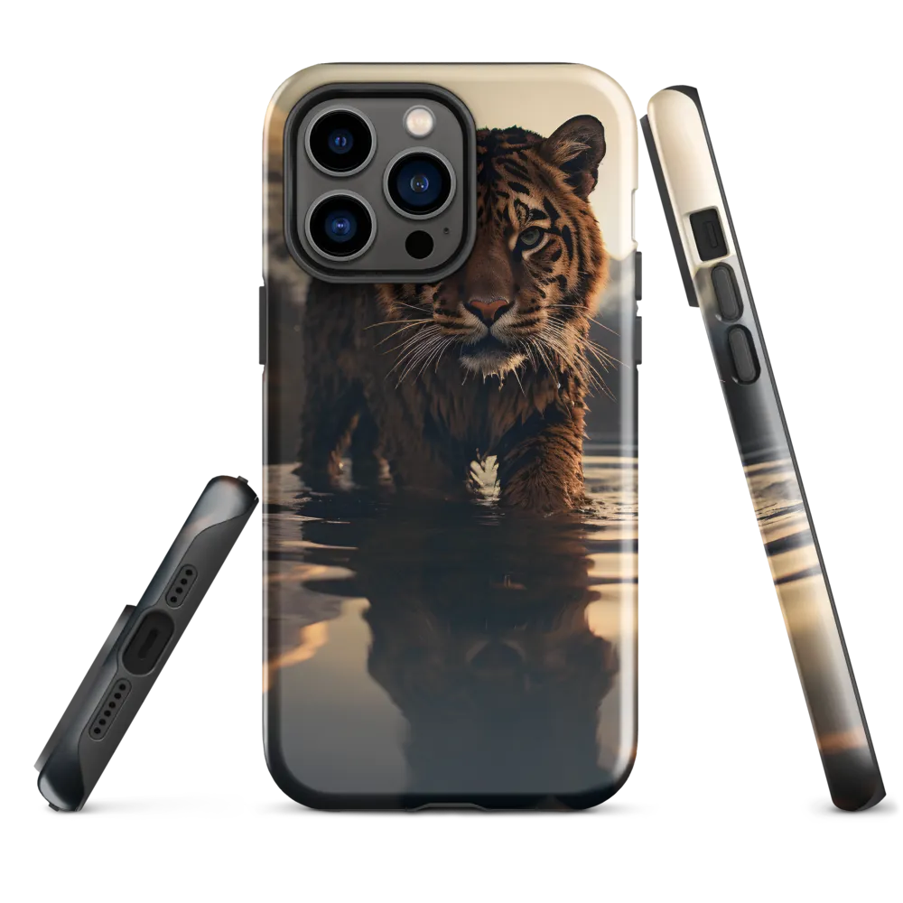 Majestic Reflection: The Tiger's Domain