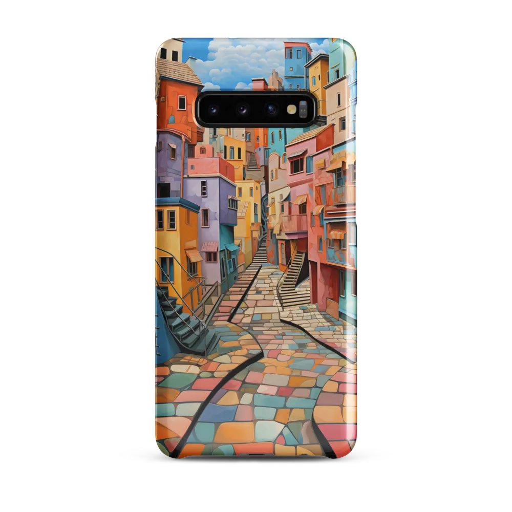 Vibrant Cityscape: A Kaleidoscope of Colors | Phone Case |  S10 Plus | Snap Case | Glossy