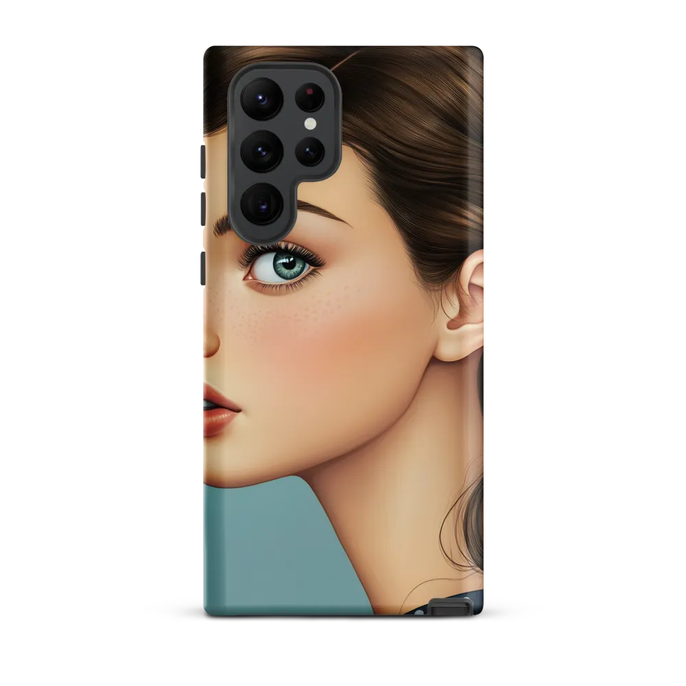 Captivating Gaze: A Modern Portrait