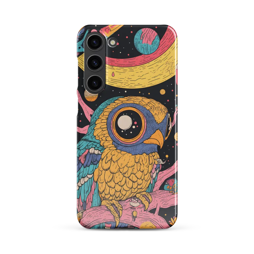Whimsical Cosmic Owl