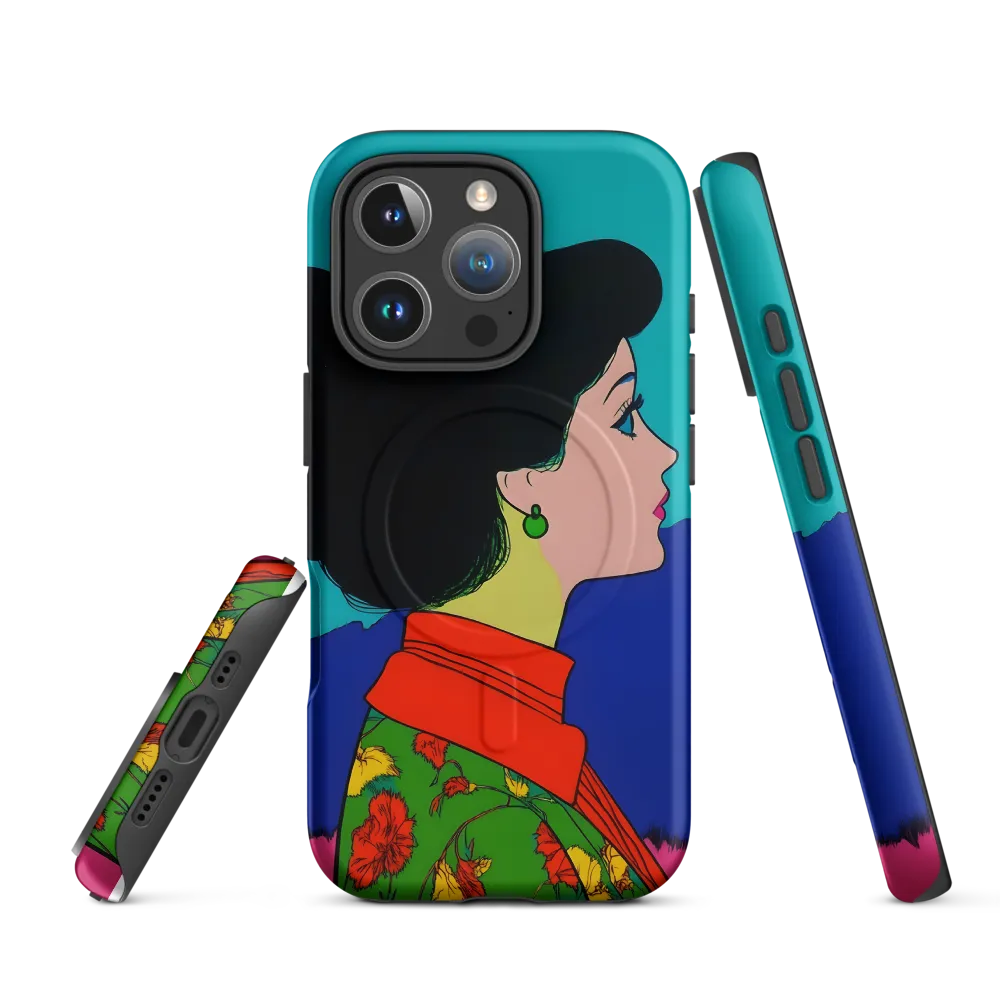 Whispers of Color: A Pop Art Portrait