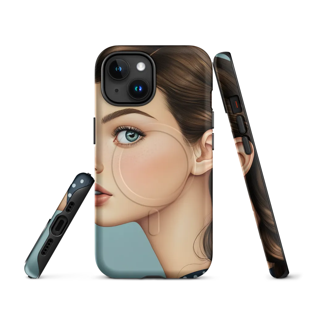 Captivating Gaze: A Modern Portrait