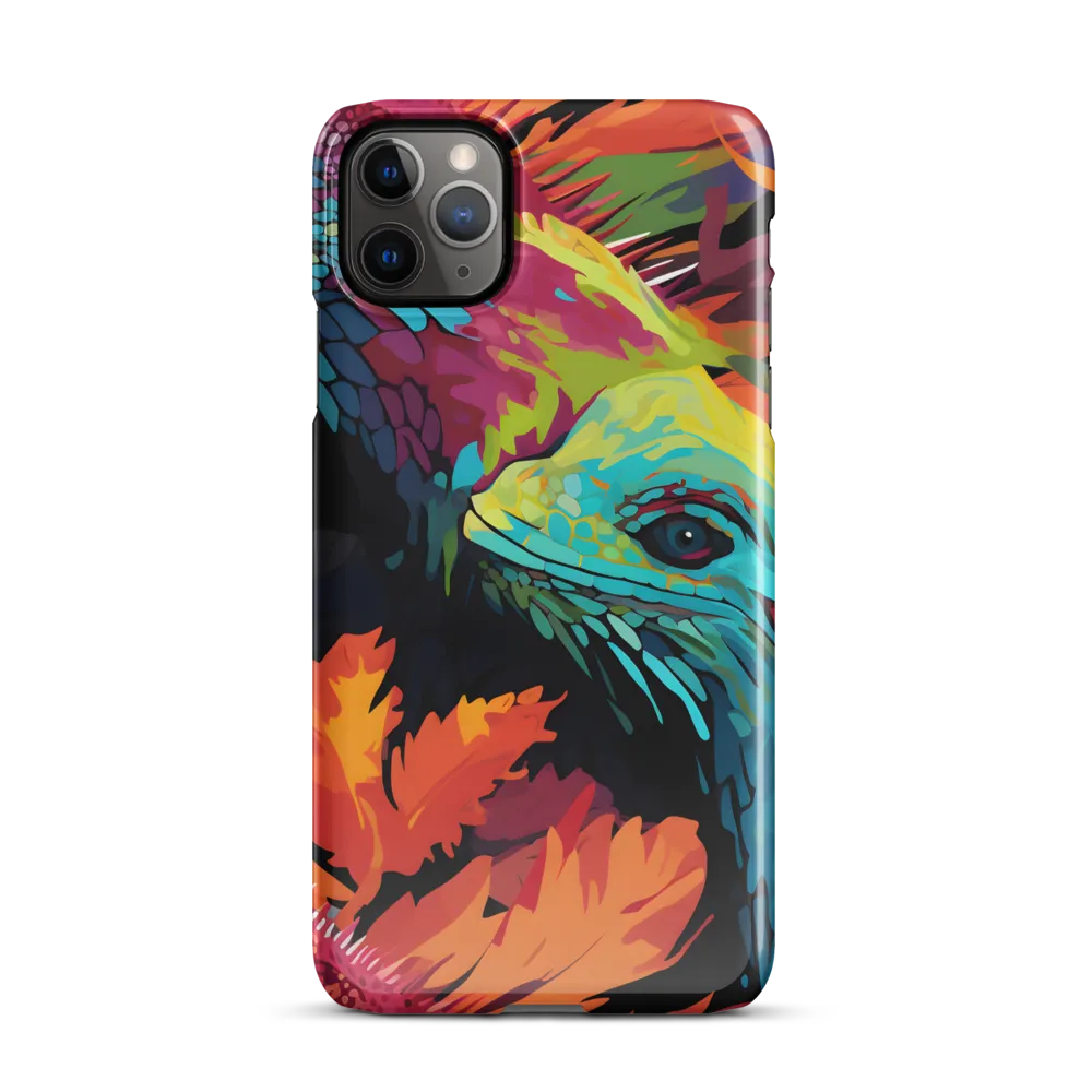 Vibrant Reptilian Harmony | Phone Case |  11 Pro Max | Snap Case | Glossy