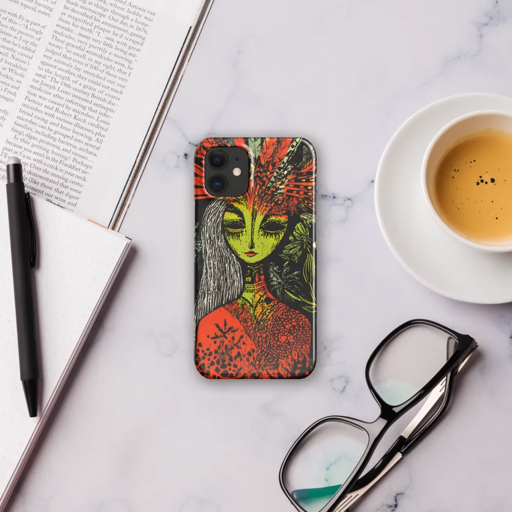 Mystical Flora: A Surreal Portrait
