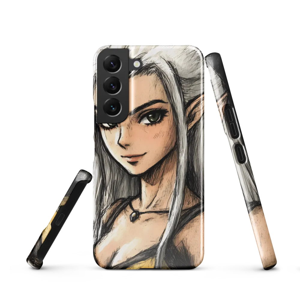 Ethereal Elegance: The Elf's Portrait