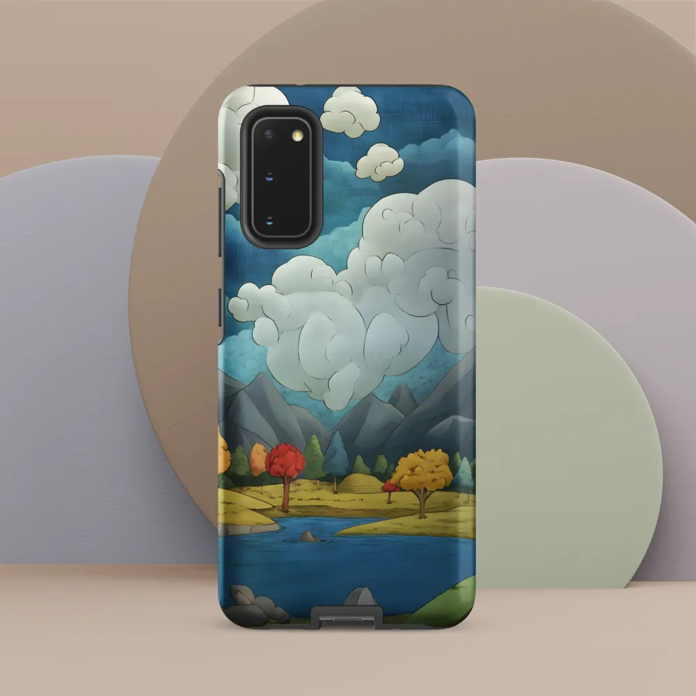 Whimsical Serenity: A Tranquil Landscape