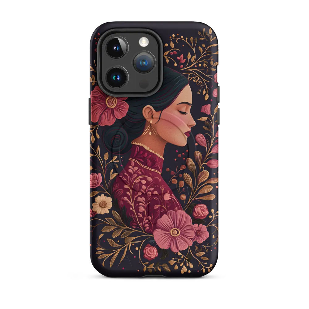 Portrait of Serenity | Phone Case |  14 Pro Max | MagSafe® Tough Case | Matte