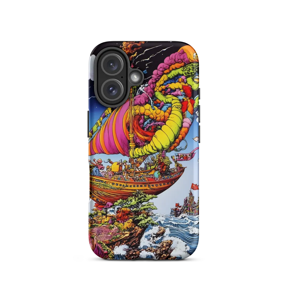 Voyage of Whimsy: A Surreal Sailor's Dream | Phone Case