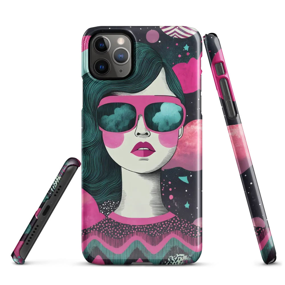 Chic Dreams: A Pop Art Portrait | Phone Case |  11 Pro Max | Snap Case | Glossy