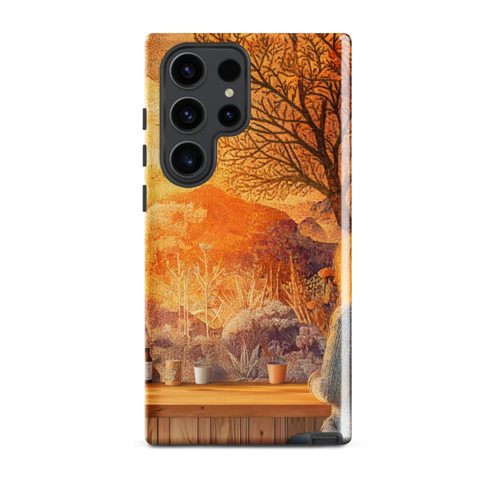 Whispers of a Golden Sunset | Phone Case |  S23 Ultra | Tough Case | Glossy