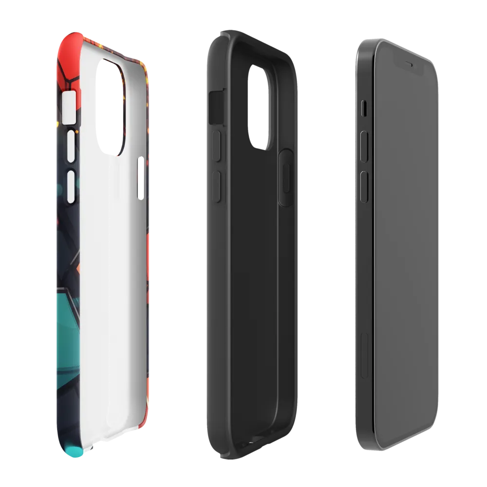 Illuminated Geometry | Phone Case |  12 | Tough Case | Matte