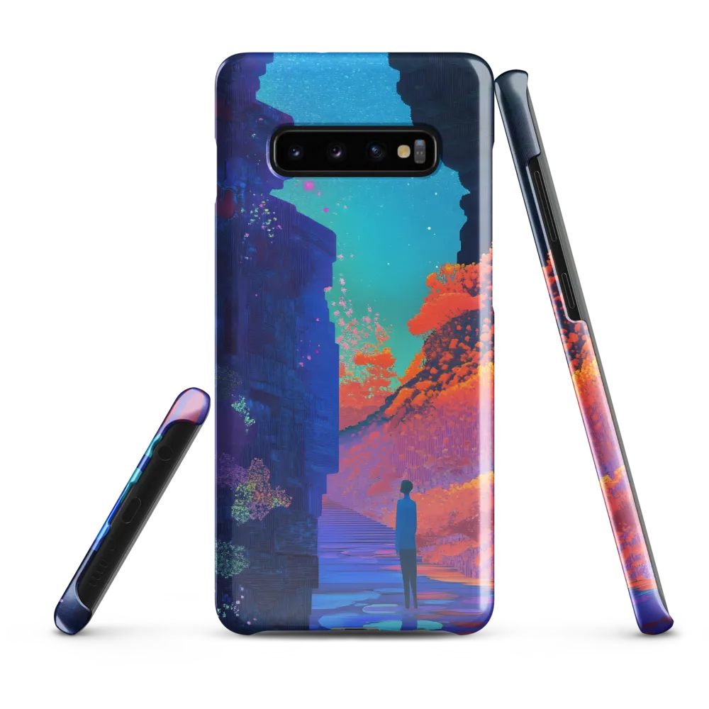 Whispers of a Cosmic Journey | Phone Case |  S10 Plus | Snap Case | Glossy