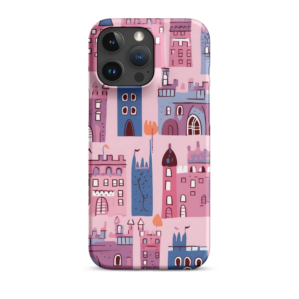 Whimsical Castles: A Playful Tapestry | Phone Case |  16 Pro Max | Snap Case | Matte